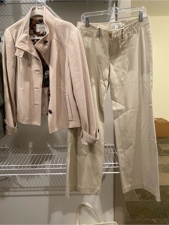 Banana Republic Jackets & Blazers - Women’s Banana Republic Light Beige Wool Blend Jacket